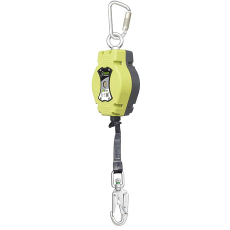 HELIXON webbing, retractable fall arrester for vertical use only