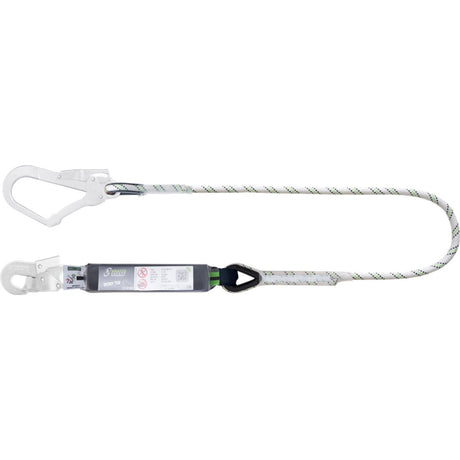 HOPE - Energy absorbing kernmantle rope lanyard with connectors FA 50 202 17 and FA 50 207 55